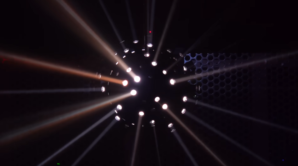 Frank Ocean PrEP+ laser and beam installation